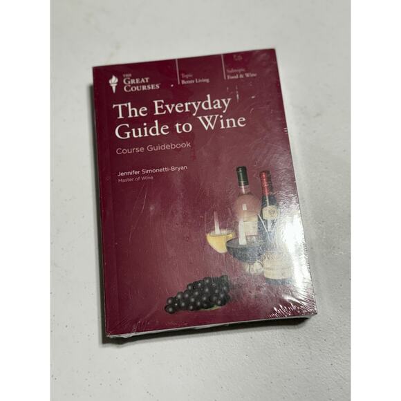 The Great Courses Everyday Guide to Wine DVD and Guidebook - Picture 2 of 5